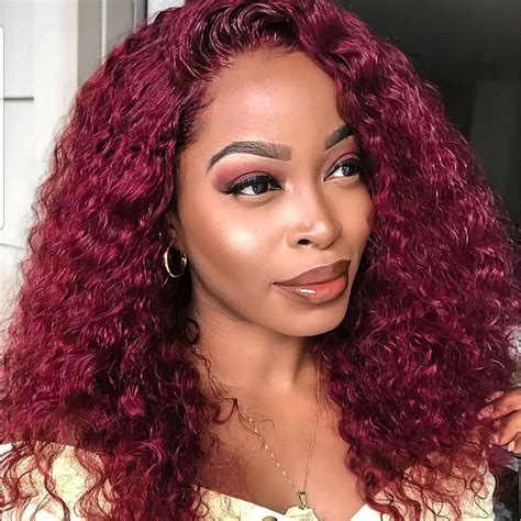 This #<strong>99J</strong> Color Burgundy Straight Hair Machine Made <strong>Wig</strong> Human Hair <strong>Wig</strong> with Bangs offers an elegant style with its burgundy straight hair and bangs. . Wig 99j